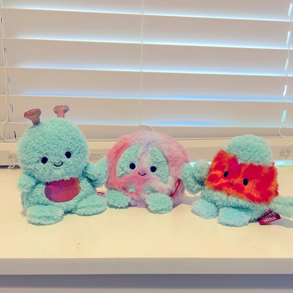 Bum Bumz (Snail, Lava Lamp, and Peace sign) NEW